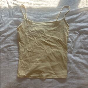 Garage yellow cami tank top women’s